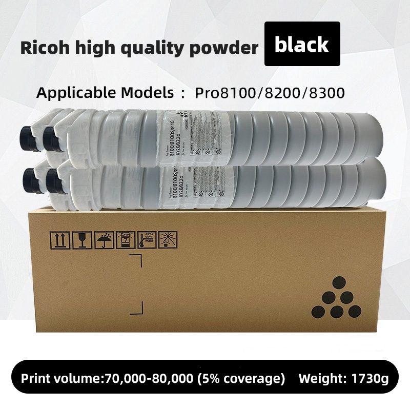 What is the main imaging and fixing mechanism of the toner in a laser printer?