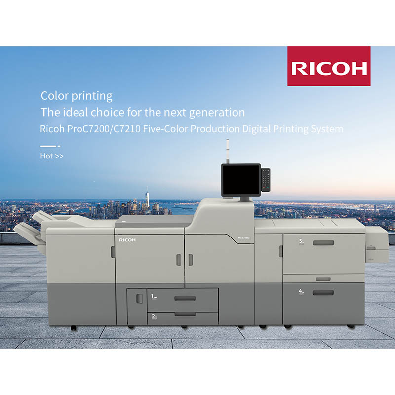 Ricoh Pro C7210 Color Production Quick Printing Equipment